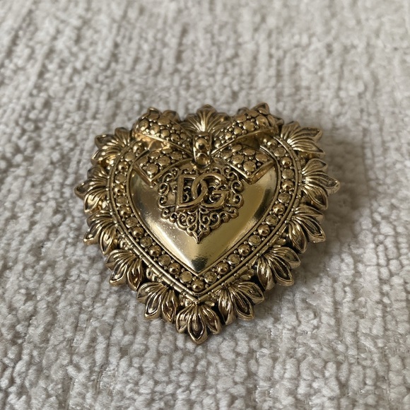 Dolce & Gabbana Jewelry - Dolce & Gabbana Brand Embellished Brooch /Pin